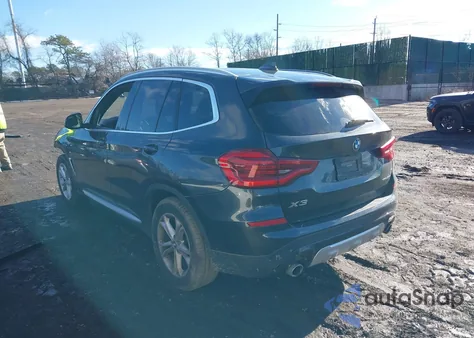 2021 BMW X3 xDrive30I z USA, uszkodzony, nr VIN 5UXTY5C03M9H30275